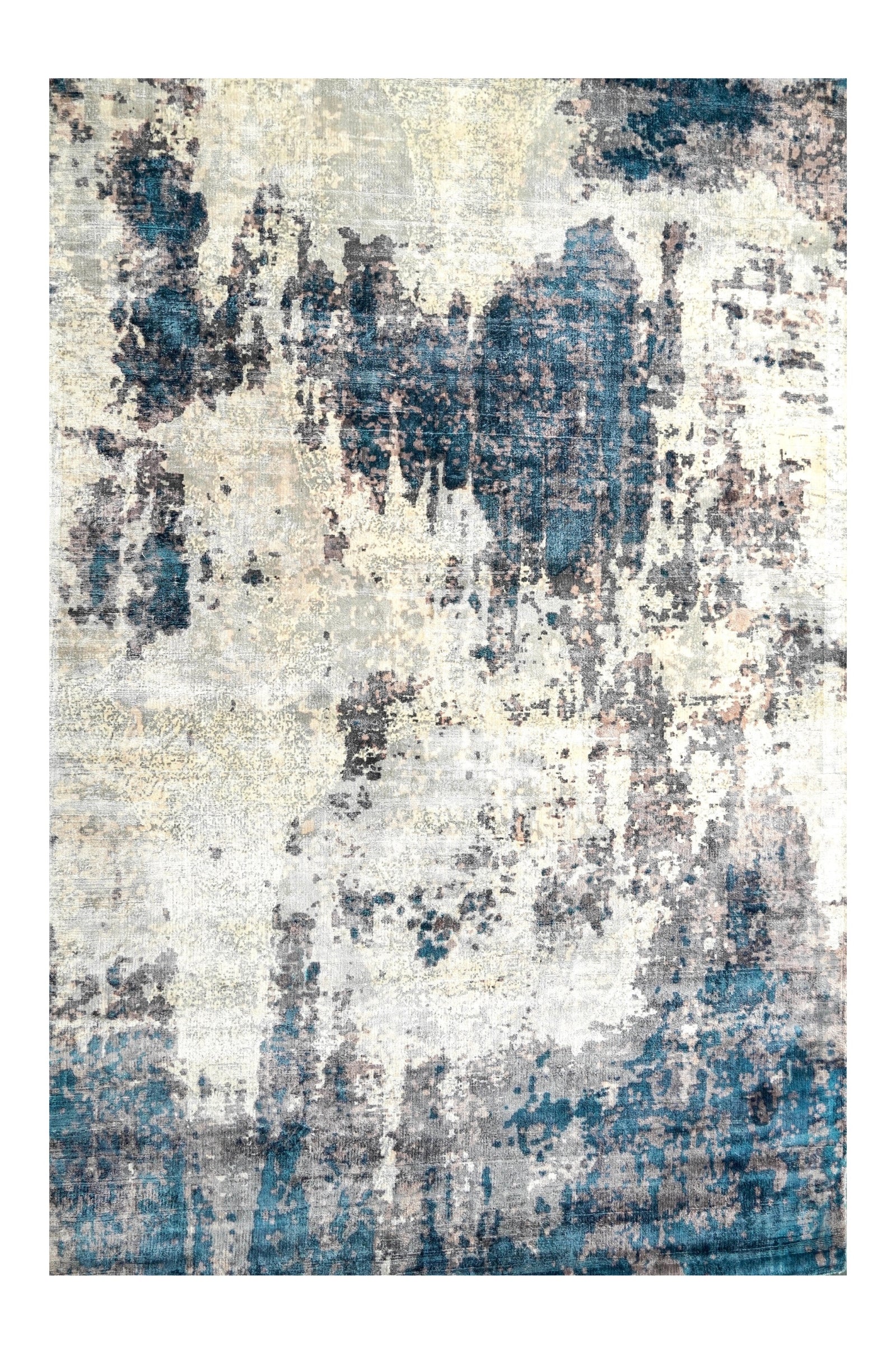 Misty — handloom viscose rug by House of Rugs