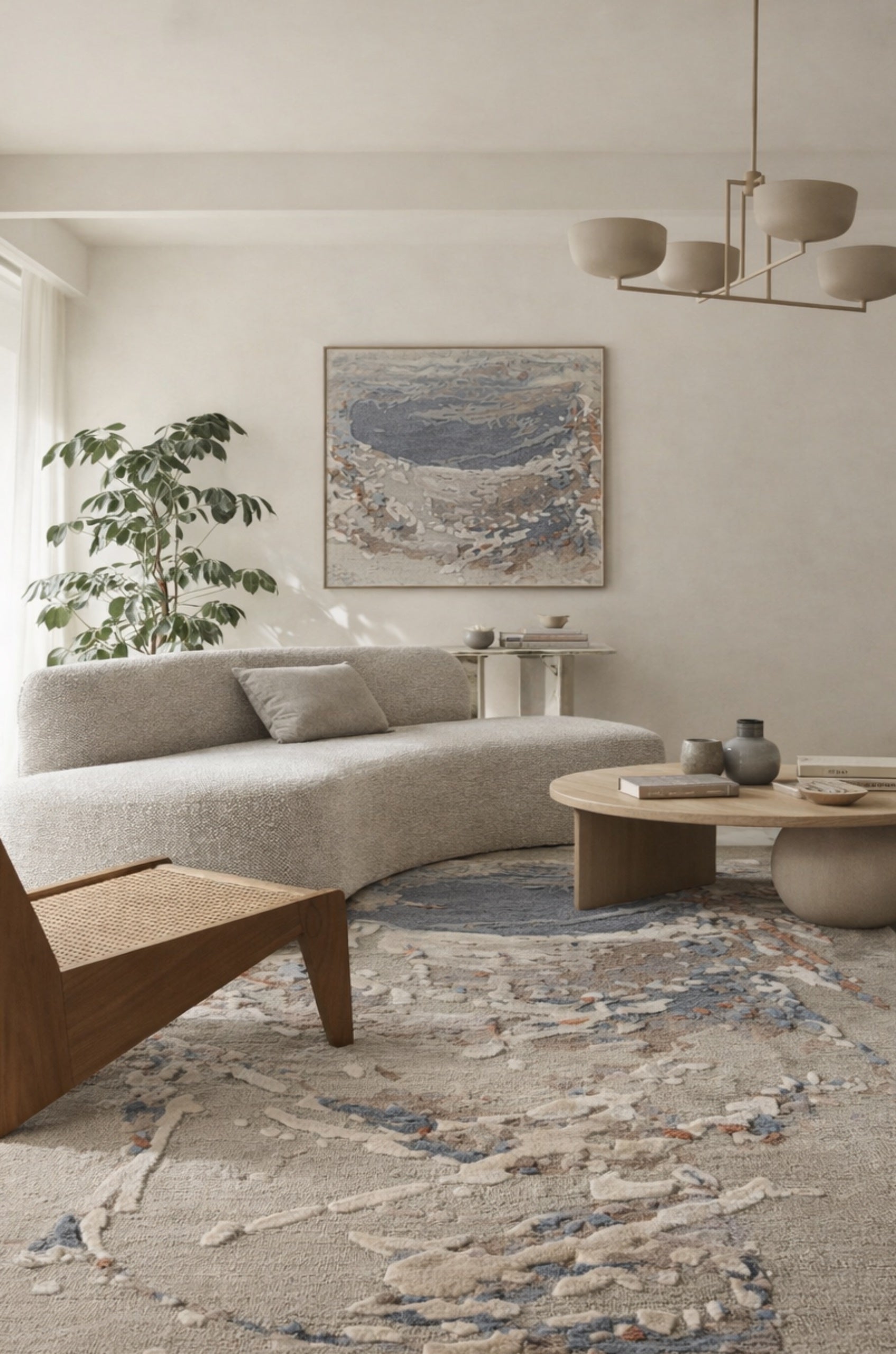 Aversa - Handtufted in New Zealand Wool and Jasmine Silk by House of Rugs