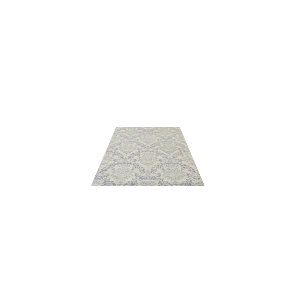 3D model of gentian rug - View in your room