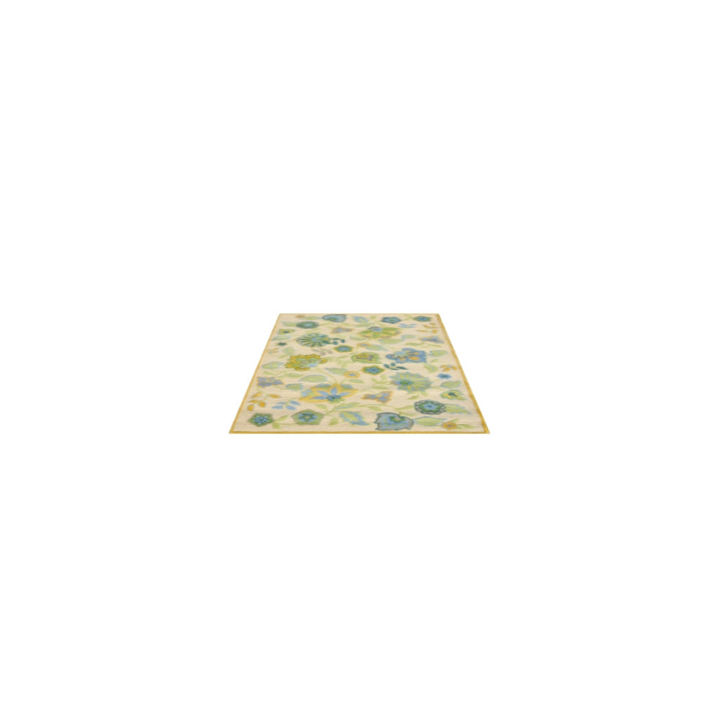 3D model of gerbera rug - View in your room