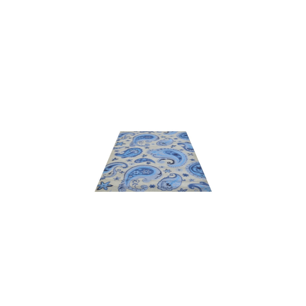 3D model of the-imperial-blue rug - View in your room